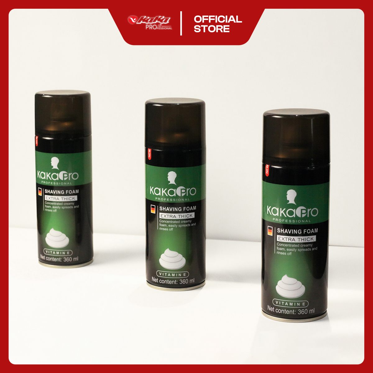Bọt cạo râu KaKaPro 360ml