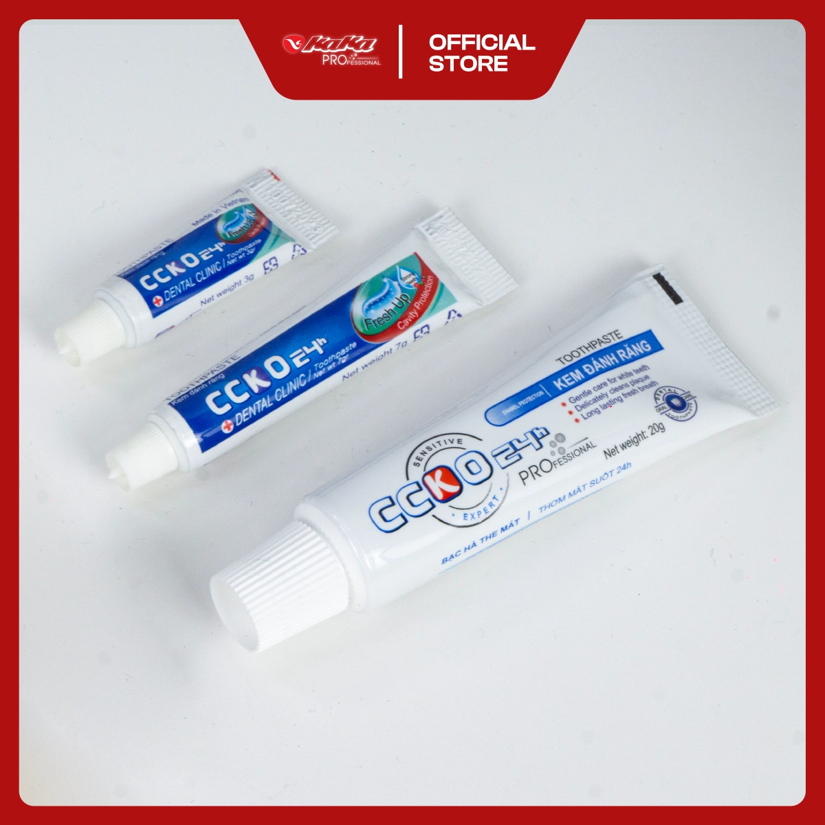 Kem đánh răng khách sạn CCKO24h