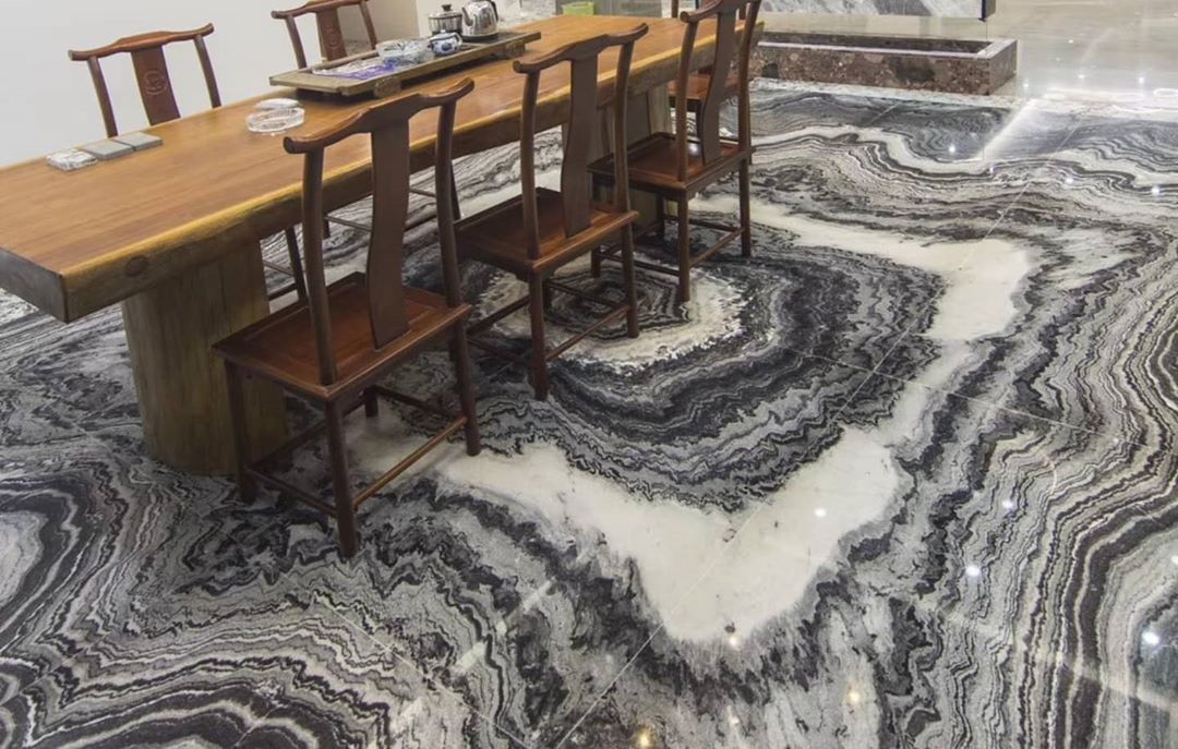 Đá hoa cương granite được sử dụng để lót sàn