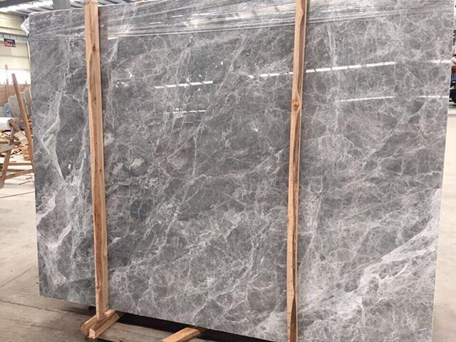 Ảnh thực tế đá Marble Grey Light Emperador