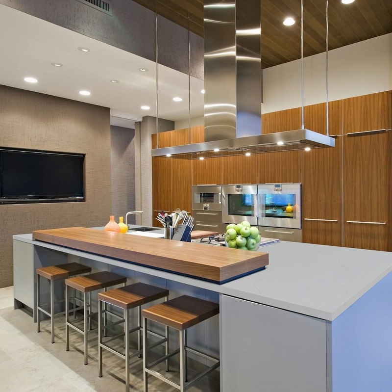 Đá Solid Surface Hàn Quốc được sử dụng làm mặt bếp