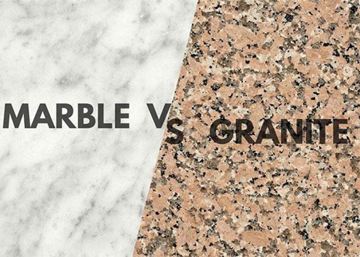 Sự khác nhau giữa đá hoa cương và đá marble