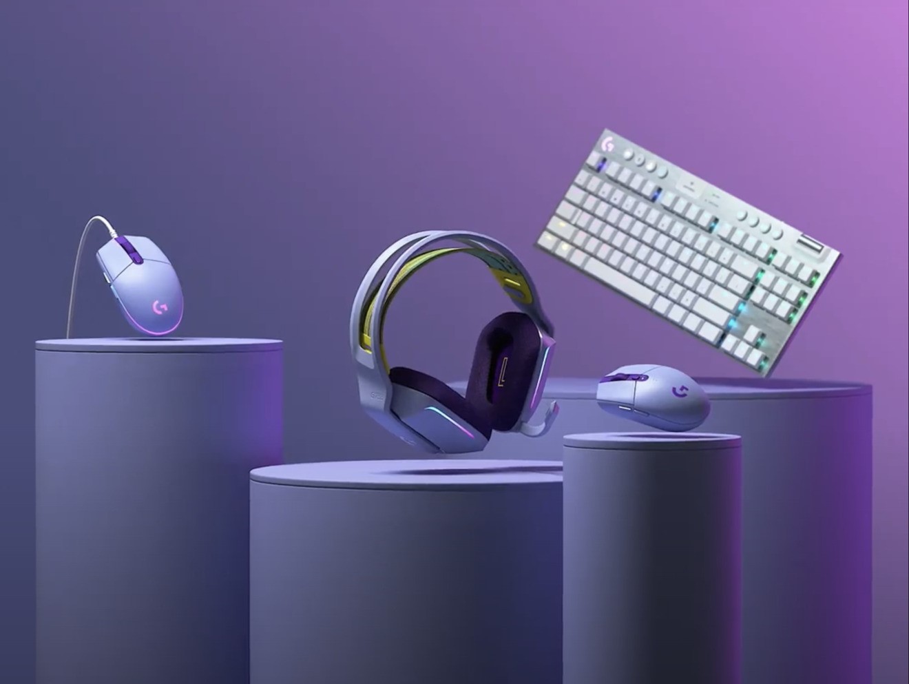 Logitech G cho ra mắt bộ sưu tập gamming gear mới mang màu sắc sống động