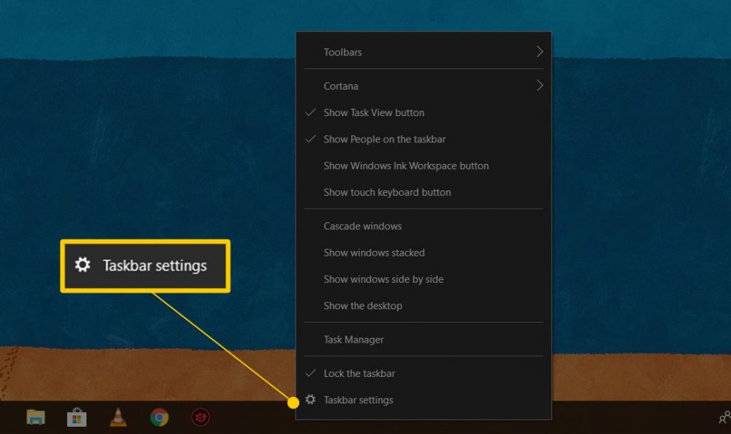 Ẩn hiện thanh taskbar chỉ với 1 phím bấm.