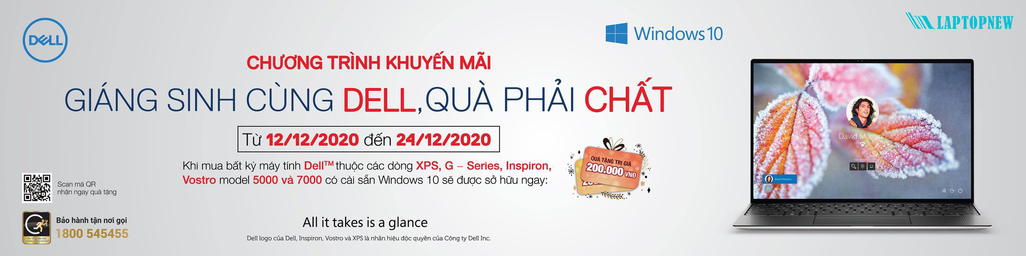 GIÁNG SINH CÙNG DELL, QUÀ PHẢI CHẤT
