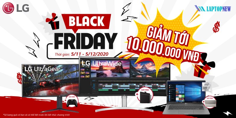 BLACK FRIDAY, LG GIẢM 10.000.000VNĐ