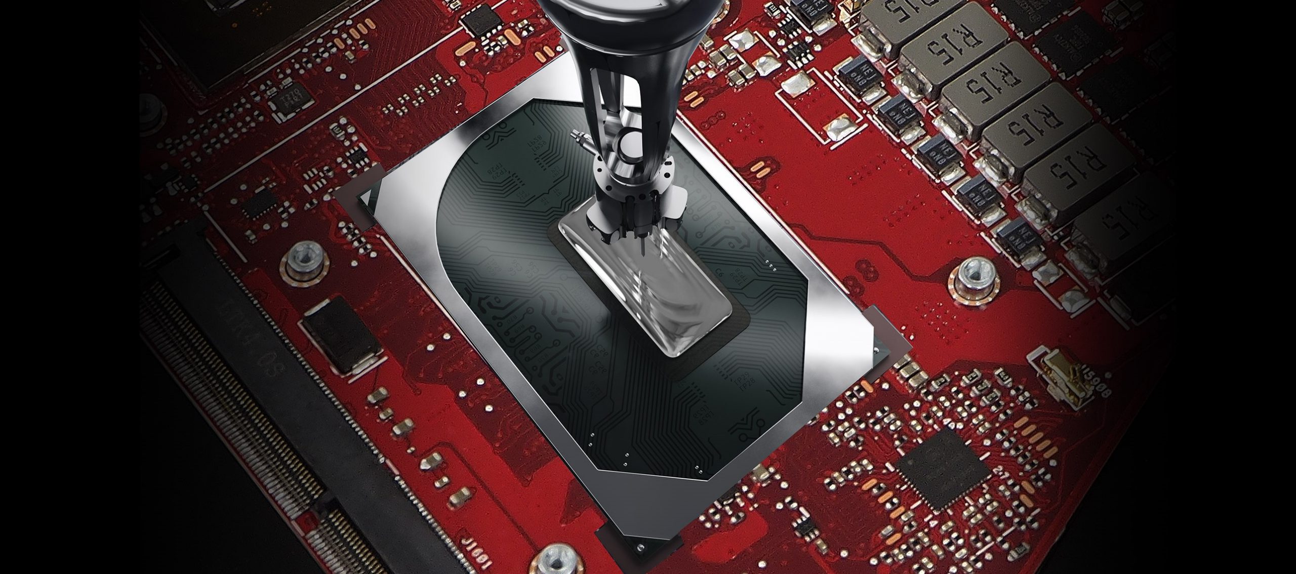 Asus sử dụng keo Liquid Metal để hỗ trợ tản nhiệt