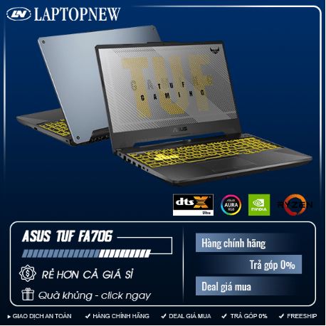 Đánh giá tổng quan Laptop Asus TUF GAMING A17 FA706IU - H7133T