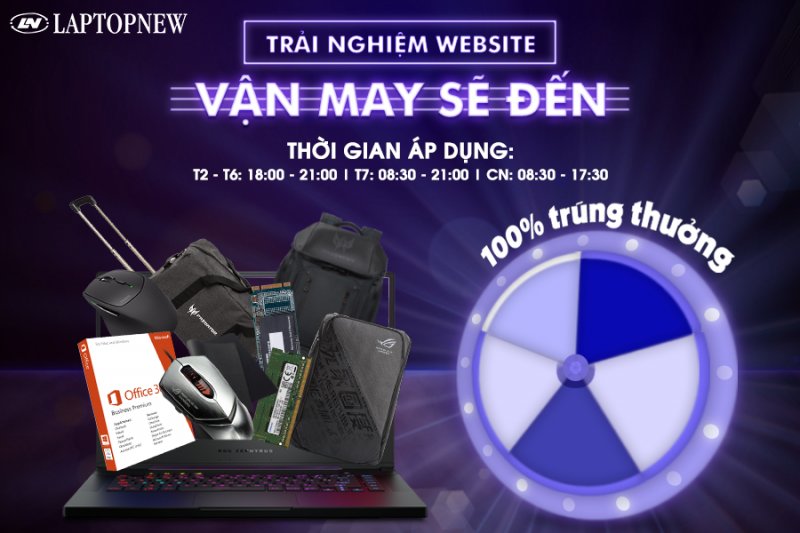 Trải nghiệm Website - Vận may sẽ đến