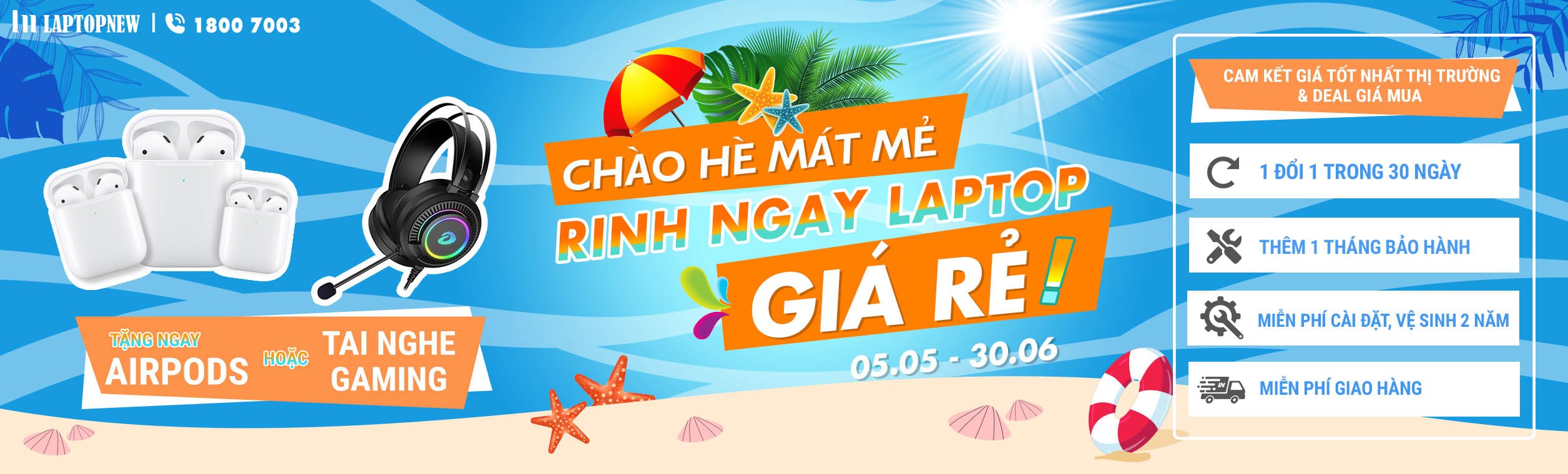 CHÀO HÈ MÁT MẼ - RINH NGAY LAPTOP GIÁ RẺ