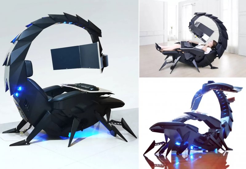 Chiêm ngưỡng Scorpion IW-SK: Chiếc buồng lái chơi game cực