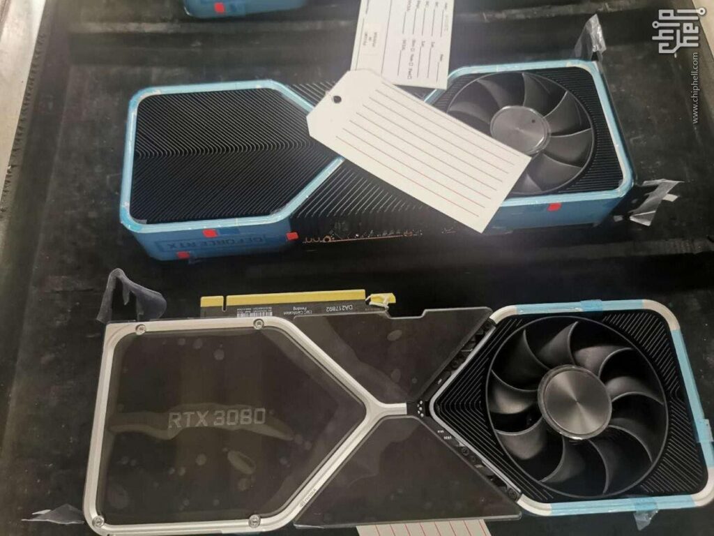 Rò rỉ hình ảnh được cho là của chiếc card đồ họa NVIDIA Geforce RTX 3080