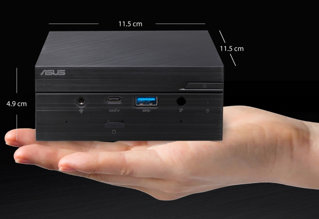 ASUS trình làng PN62S: Chiếc PC mini với bộ vi xử lý Intel Thế hệ thứ 10 nằm gọn trong tay