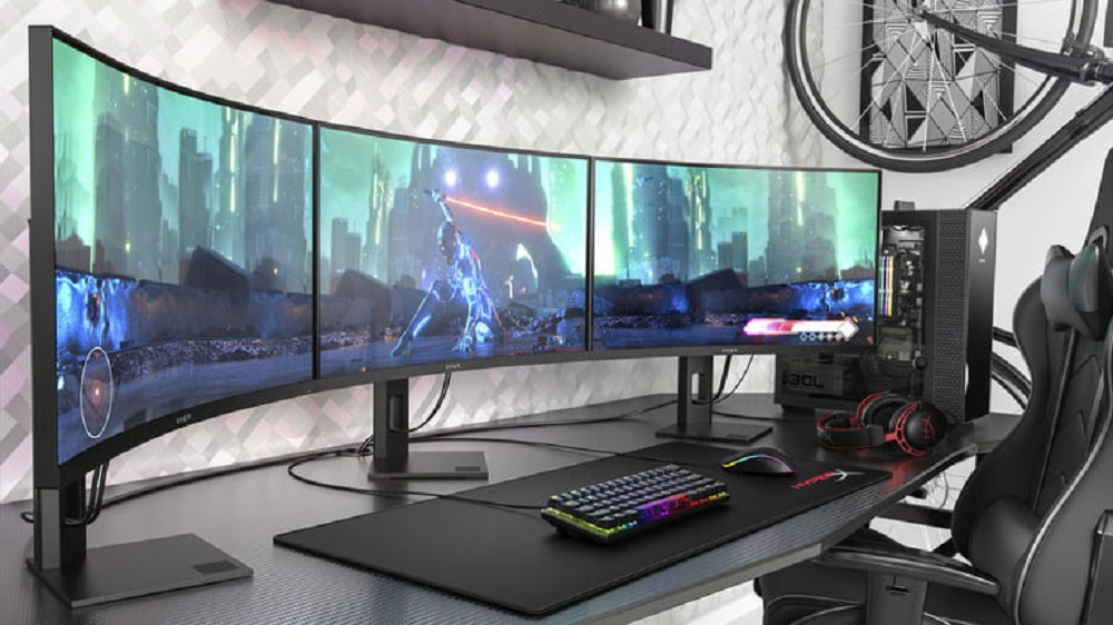 HP RA MẮT MÀN HÌNH CHƠI GAME 1440p 240Hz CONG SÁT THỦ