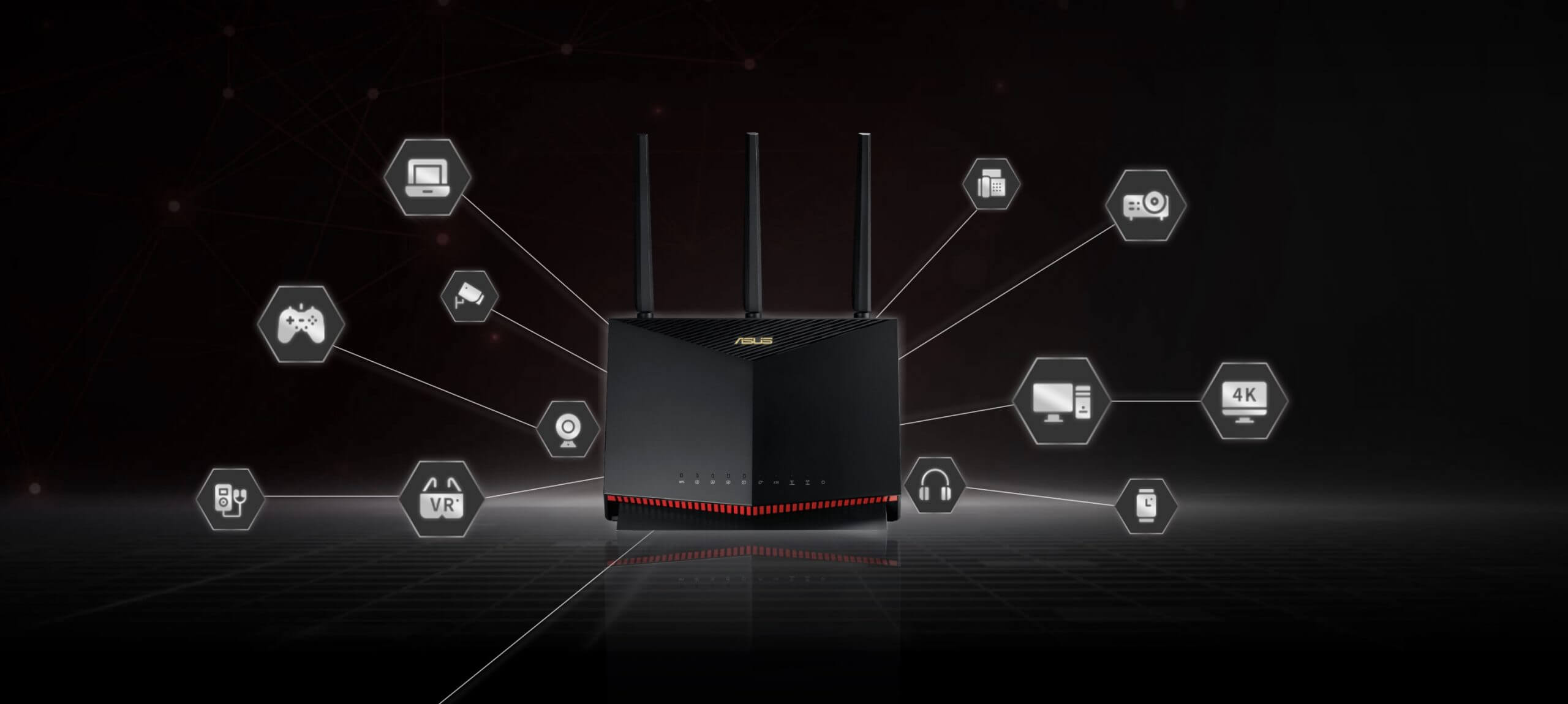 ASUS công bố bộ đôi router gaming RT-AX86U và RT-AX82U