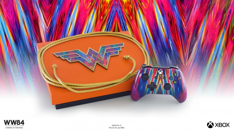 Xbox One X phiên bản Wonder Woman 1984 vô cùng độc đáo