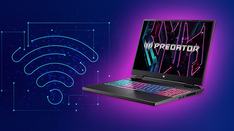 Wi-Fi của laptop Acer Predator Helios Neo 16