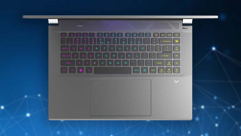 Bàn phím của laptop Acer Predator Triton Neo 16