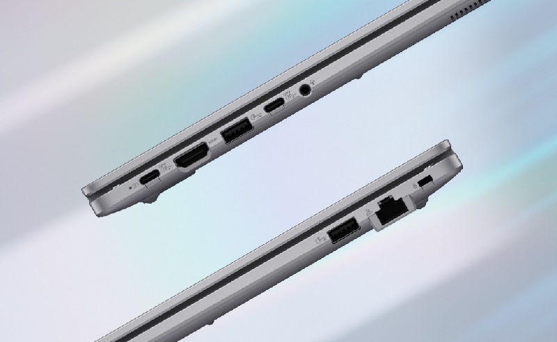 Cổng kết nối của laptop Asus Expertbook P1403