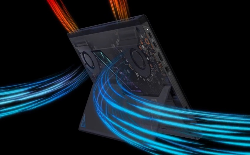 ASUS ROG Flow Z13 GZ302 - tản nhiệt