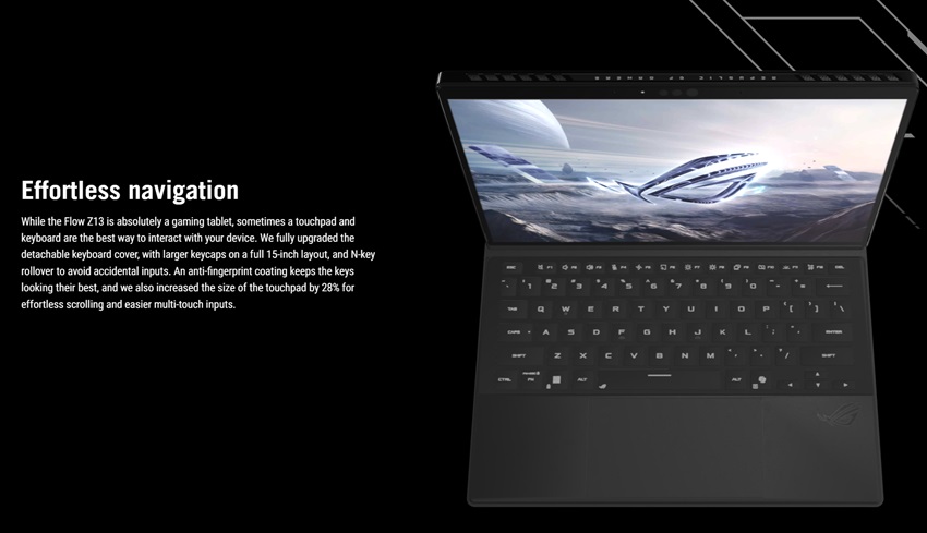 ASUS ROG Flow Z13 GZ302 - bàn phím - touchpad rời