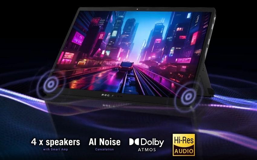 ASUS ROG Flow Z13 GZ302 - âm thanh