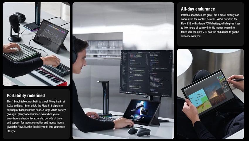 ASUS ROG Flow Z13 GZ302 - trải nghiệm