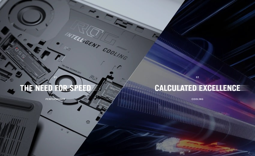 Asus ROG Strix G16 G615 - tản nhiệt