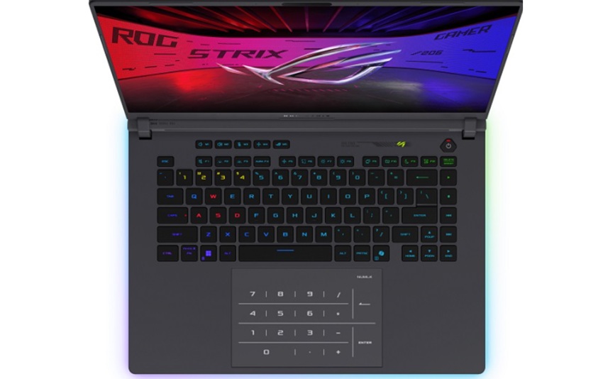 Asus ROG Strix G16 G615 - bàn phím touchpad