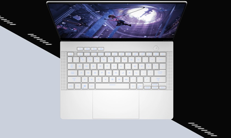 Bàn phím của laptop ASUS ROG Zephyrus G14 GA403