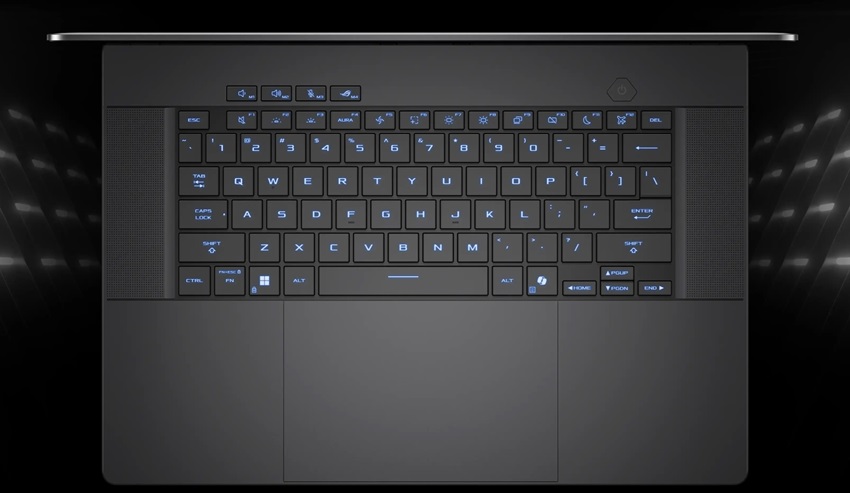 Asus ROG Zephyrus G16 GU605 - bàn phím, touchpad