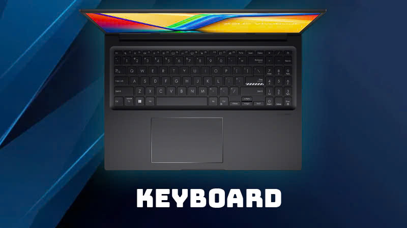 Bàn phím của laptop Asus Vivobook 16X K3605