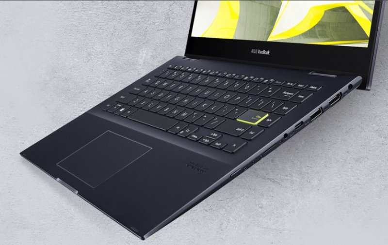 Bàn phím êm ái - Touchpad cảm ứng vân tay