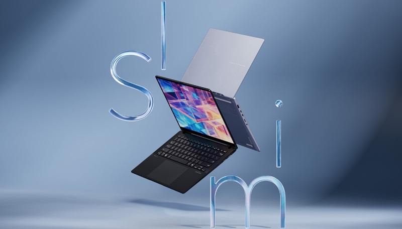 Thiết kế của laptop Asus Vivobook S 14 OLED S5406