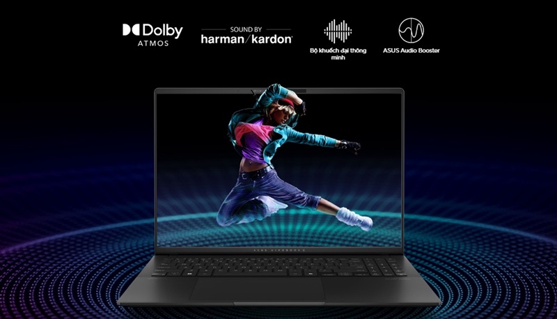 Công nghệ âm thanh của laptop ASUS Vivobook S 16 OLED S5606