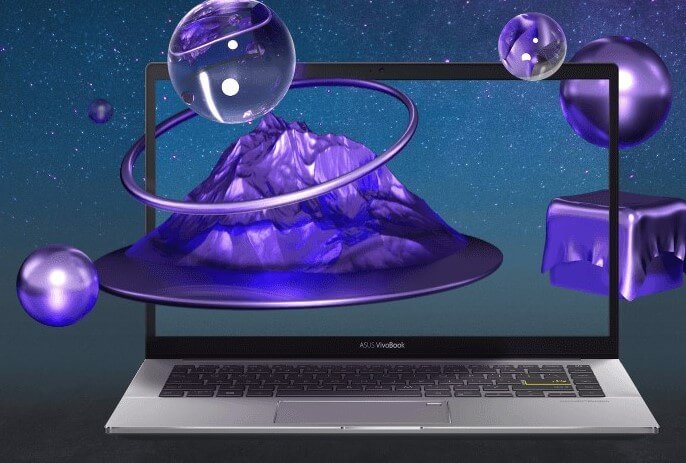 màn hình cảm ứng của laptop vivobook