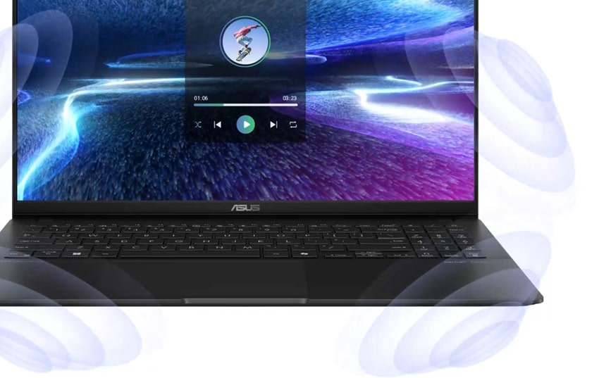 Asus Vivobook S15 OLED Q5507 - âm thanh