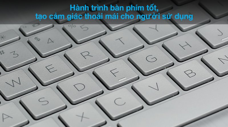 Khoảnh cách các phím hợp lý, Touchpad rộng rãi
