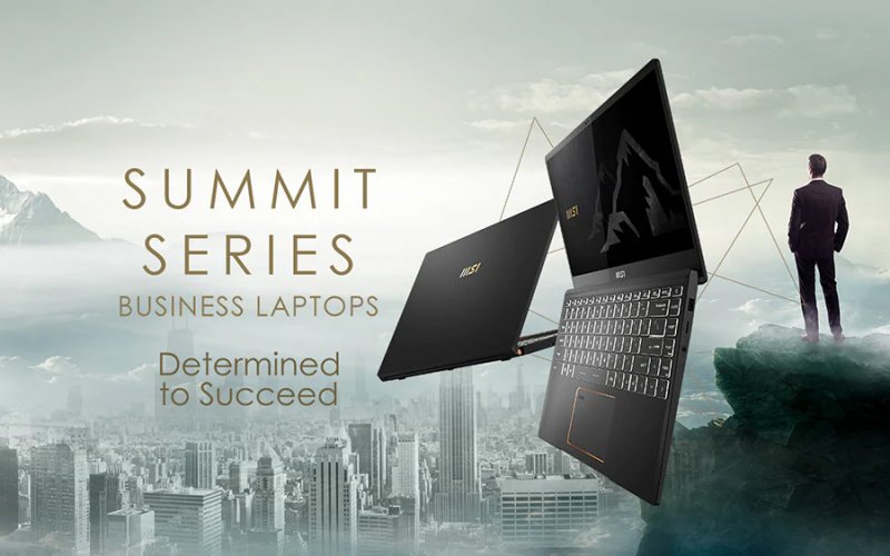 MSI ra mắt thiết kế tối giản và hiện đại cho dòng Summit