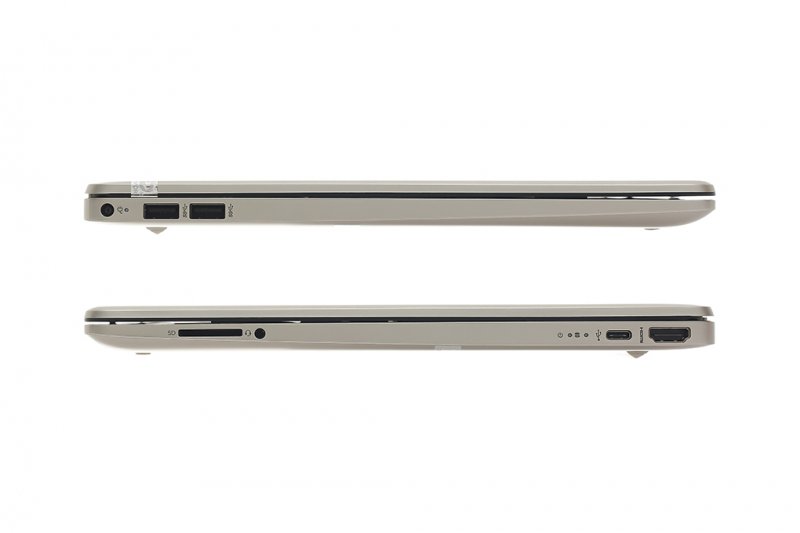 Các cổng kết nối bên cạnh phải của HP 15s