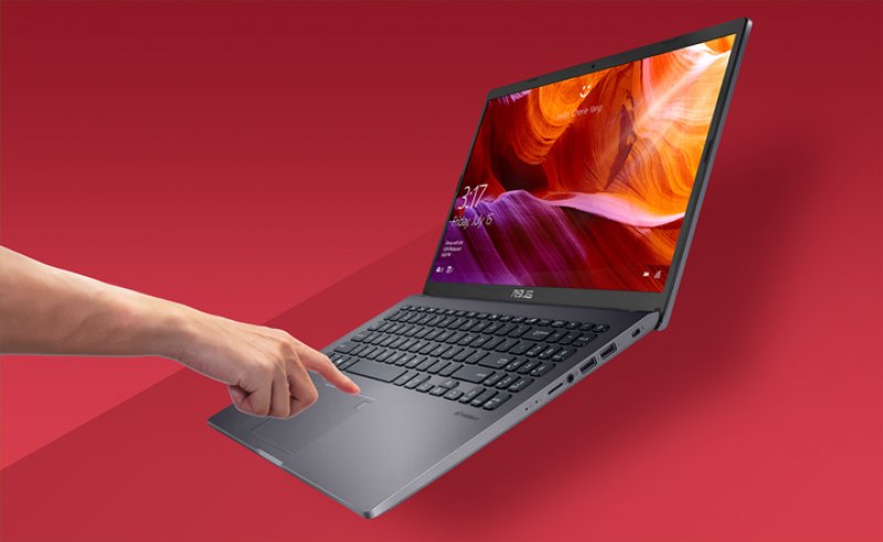 Touchpad kích thước rộng cho thao tác sử dụng rê lướt thoải mái, rộng rãi và tích hợp cả cảm biến vân tay