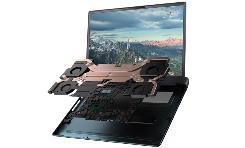 Dell Alienware 16 Area - tản nhiệt