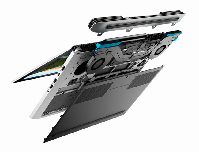 Hệ thống tản nhiệt của Dell Gaming G5 vượt trội giúp chiến mọi tựa gaming không lo bị quá nóng