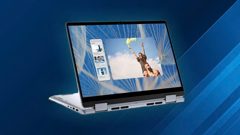 Thiết kế của laptop Dell Inspiron 14 7440 2-in-1