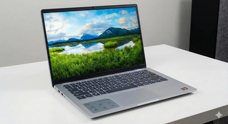 dell inspiron 5445 - laptop văn phòng màn hình hiển thị sắc nét