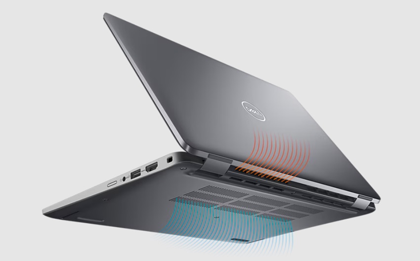 Dell Latitude 5340 - tản nhiệt