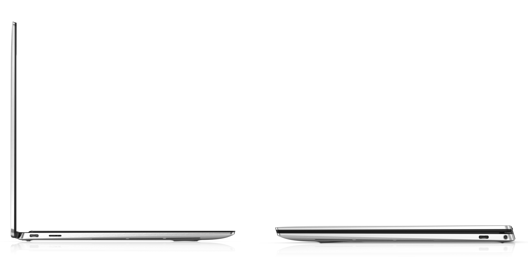 Cạnh trái: Thunderbolt 4 và khe cắm thẻ nhớ microSD. Cạnh phải: Thunderbolt 4 và ổ cắm âm thanh kết hợp 3.5 mm. (Nguồn ảnh: Dell)