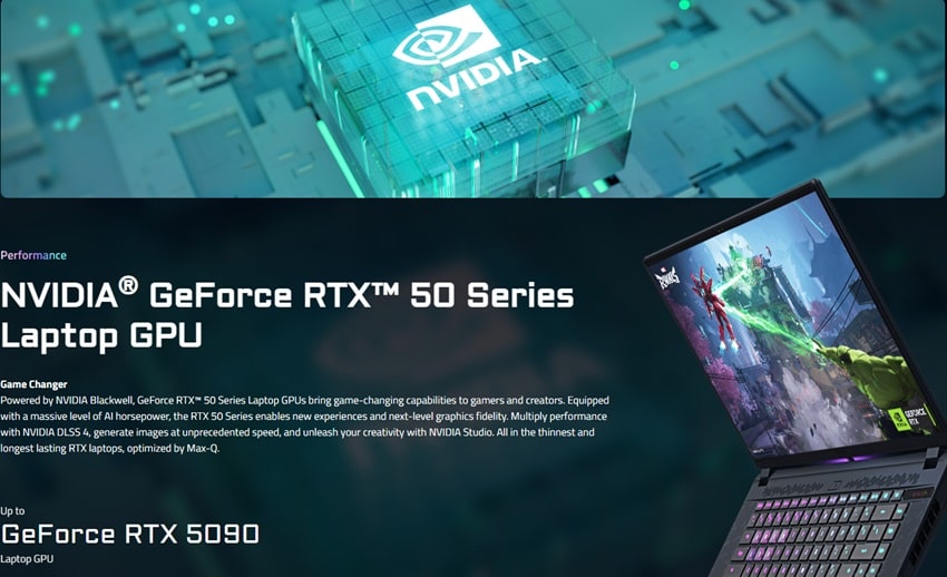 Gigabyte Aorus Master 16 - hiệu năng