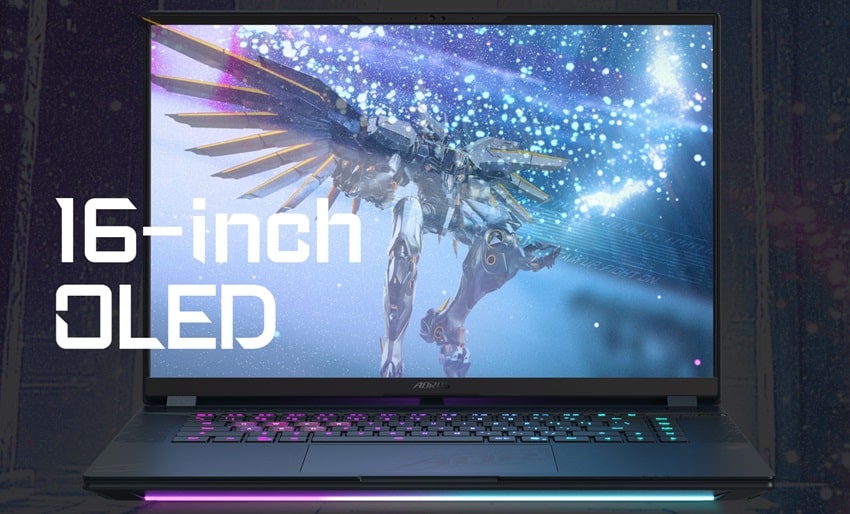 Gigabyte Aorus Master 16 - màn hình