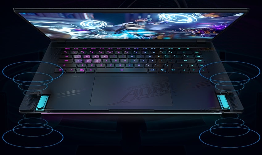 Gigabyte Aorus Master 16 - âm thanh